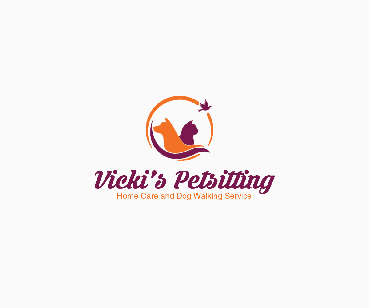 Logo Design by Navneet Singh for Vicki's Pet Sitting Homecare & Dogwalking Service | Design #9515856