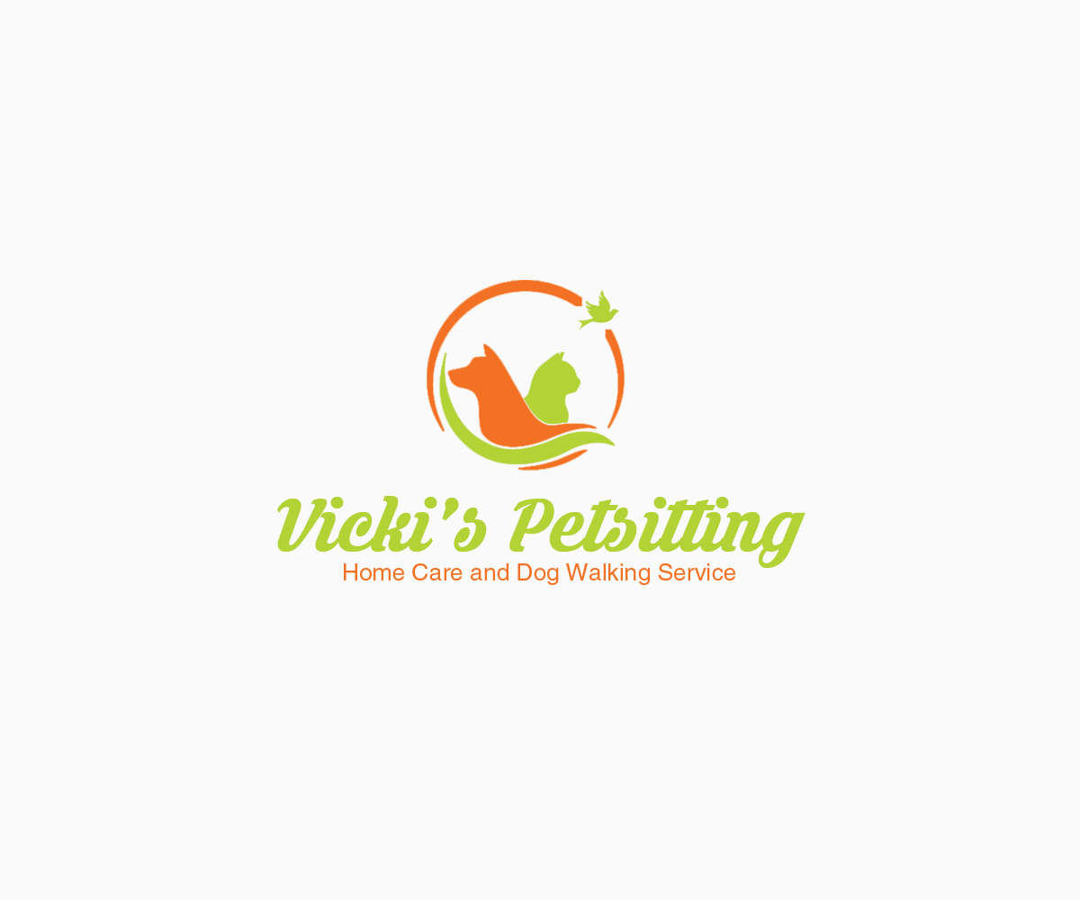 Logo Design by Navneet Singh for Vicki's Pet Sitting Homecare & Dogwalking Service | Design #9515862