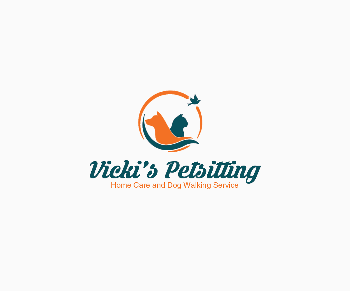 Logo Design by Navneet Singh for Vicki's Pet Sitting Homecare & Dogwalking Service | Design #9515864