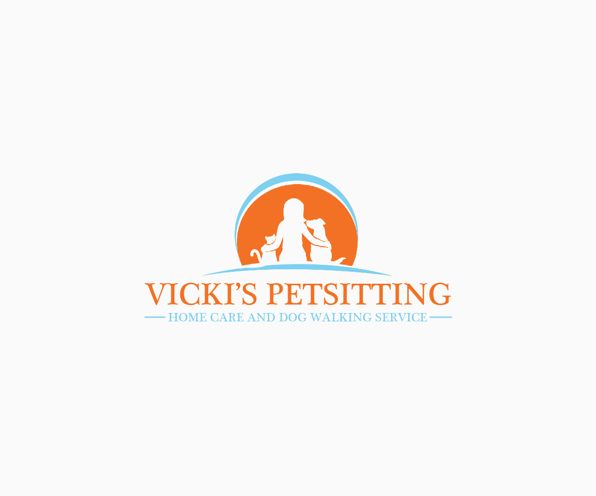 Logo Design by Navneet Singh for Vicki's Pet Sitting Homecare & Dogwalking Service | Design #9515926