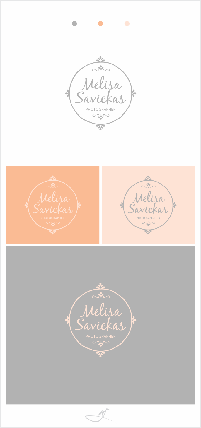 Logo Design by Mimi &amp; Max for Melisa Savickas Photographer | Design #9721150