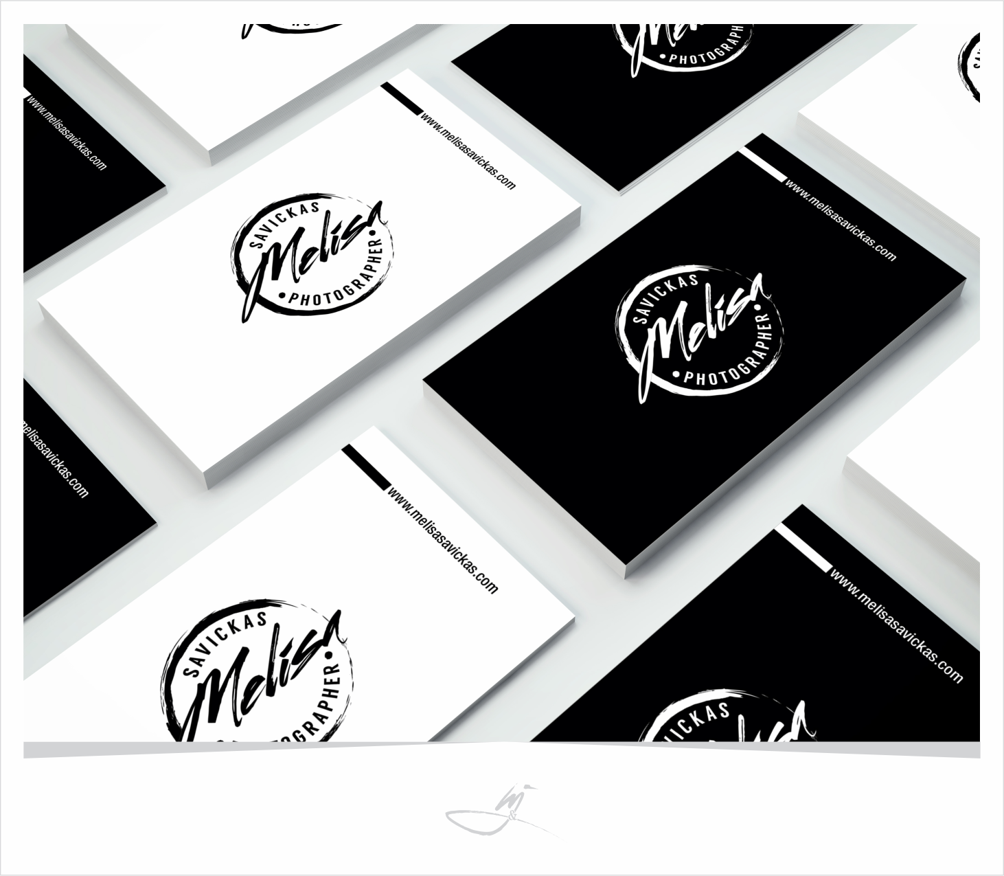 Diseño de Logo por Mimi &amp; Max para Melisa Savickas Photographer | Diseño #9762925