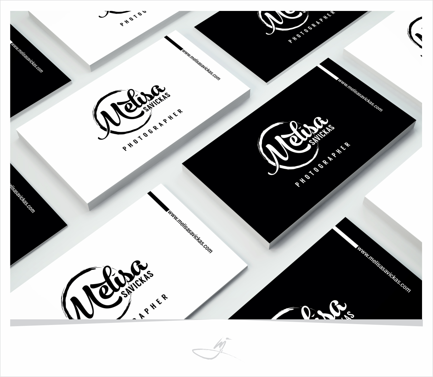 Logo Design by Mimi &amp; Max for Melisa Savickas Photographer | Design #9774953