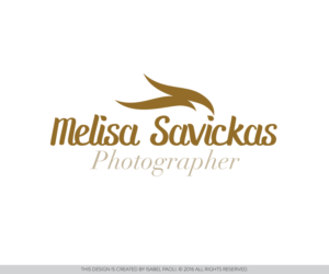 Design de Logo par isabel.paoli pour Melisa Savickas Photographer | Design : #9591153
