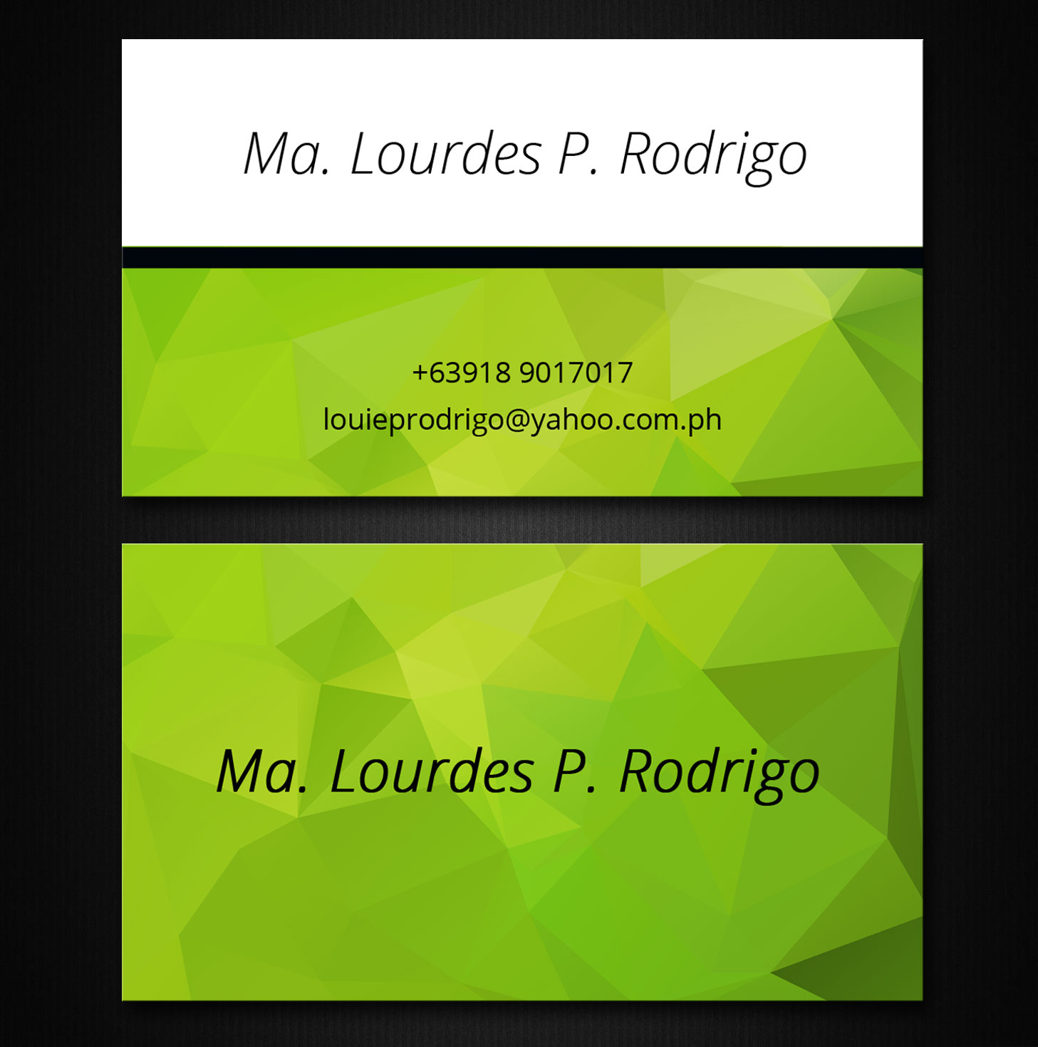 Business Card Design by Lanka Ama for this project | Design #9464787