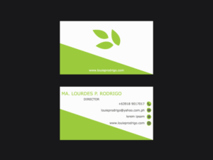 Business Card Design by hrahman25091979 for this project | Design: #9465503