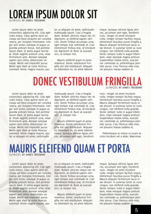 Magazin-Design von Rohan Alexander für dieses Projekt | Design: #9749973