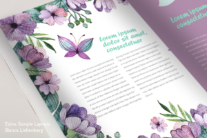 Magazine Design by Bianca Liebenberg for this project | Design: #9769622