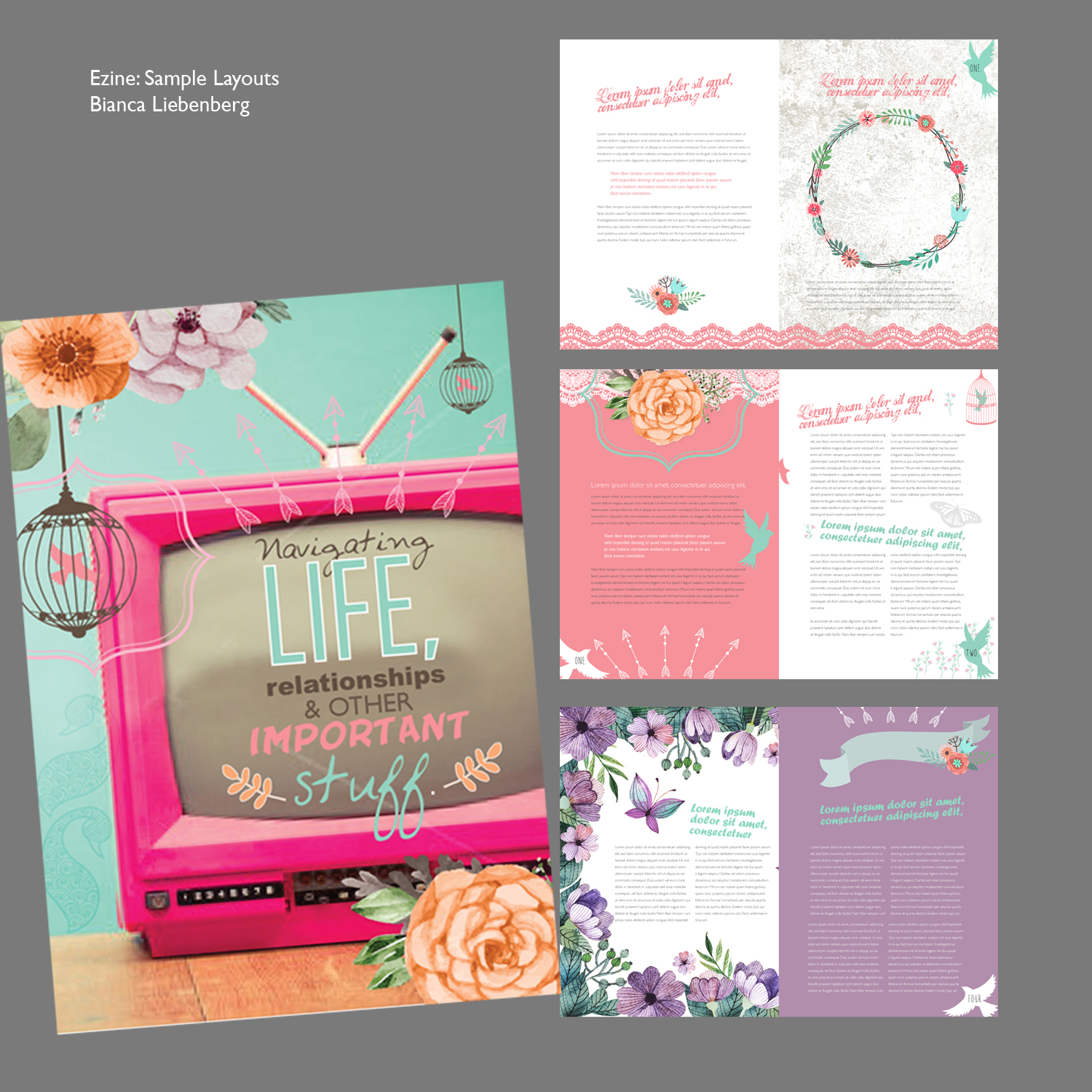 Magazin-Design von Bianca Liebenberg für dieses Projekt | Design: #9769625