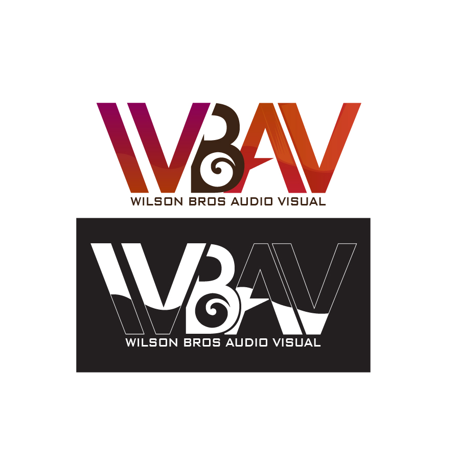 Logo Design by Caloyzki for Wilson Bros Audio Visual | Design #9544050