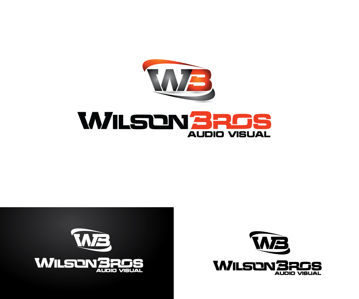 Logo Design by Jacek Lachowicz for Wilson Bros Audio Visual | Design #9467067
