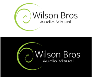 Design de Logo par veena16 pour Wilson Bros Audio Visual | Design : #9520526