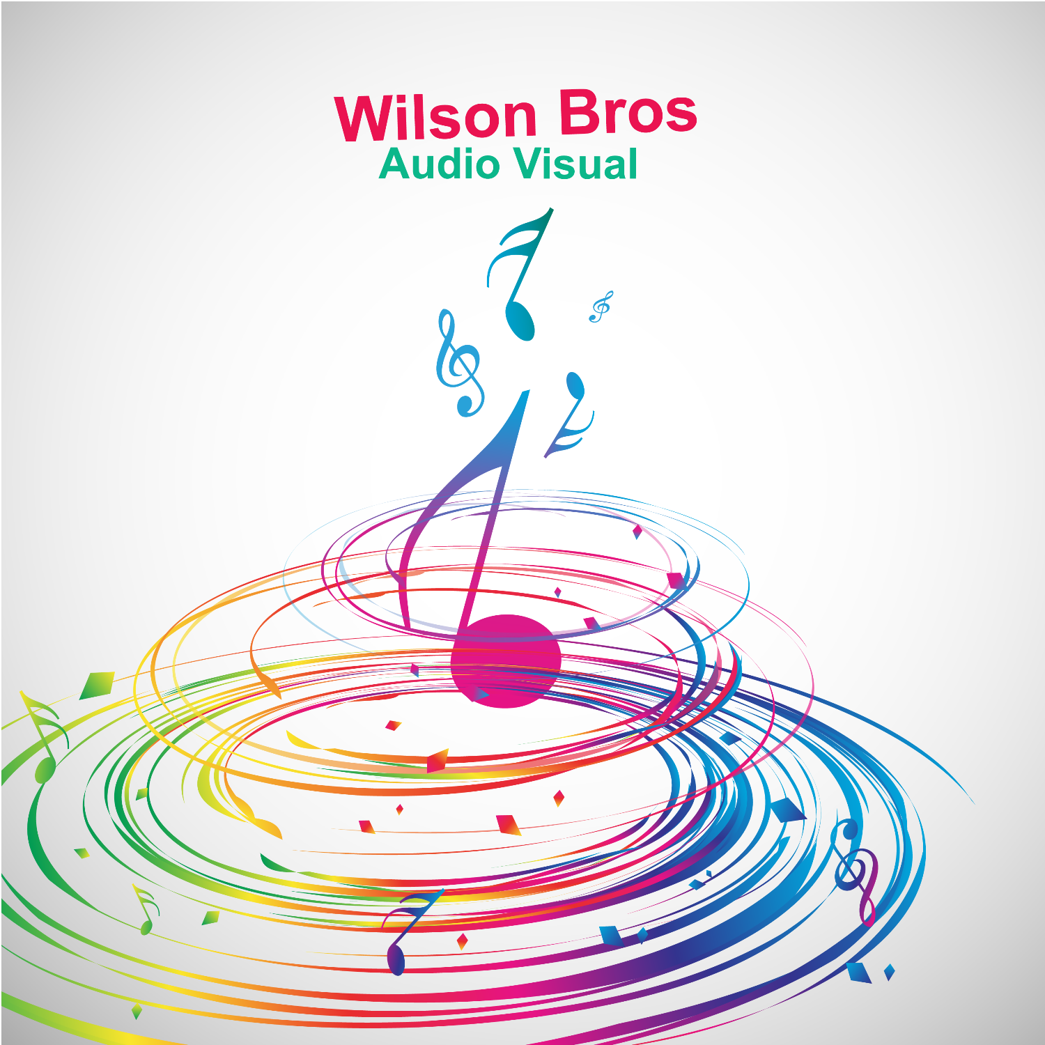 Logo Design by Santosh153 for Wilson Bros Audio Visual | Design #9529511