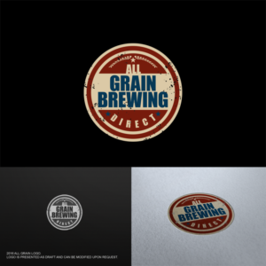All Grain Brewing Direct | Logo Design by carlomagno