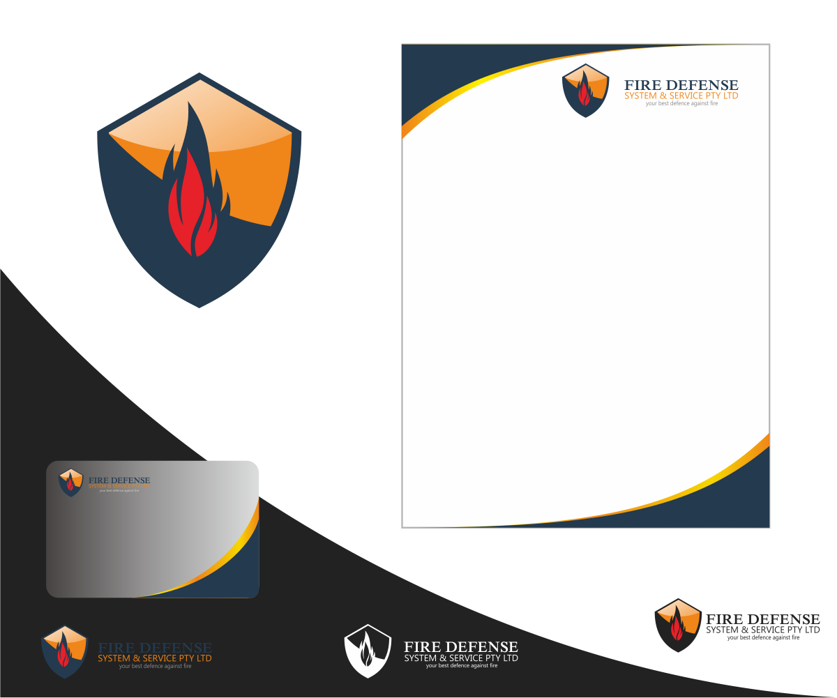 Logo Design by Atemolesky for Fire Defence Systems  Services Pty Ltd | Design #426134