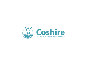 Coshire   [tag line below]  Clinical Trials In Your Hands™ | Logo Design by Nazmul