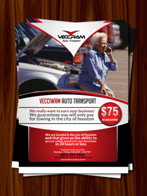 Flyer Design by debdesign for VECCRAM | Design: #9489062