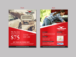 ***Flyer*** VECCRAM AUTO TRANSPORT *** Flyer*** | Design de Flyer par ecorokerz
