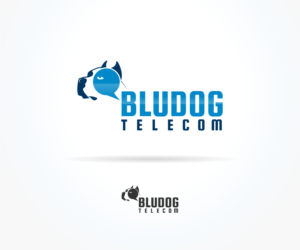 Bludog Telecom | Logo Design by Outright Group