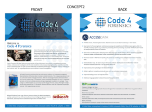 Design de Flyer par anushka_snigdha pour Code 4 Forensics | Design : #9557445