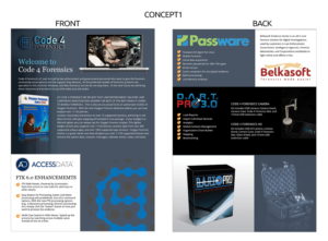 Design de Flyer par anushka_snigdha pour Code 4 Forensics | Design : #9557446