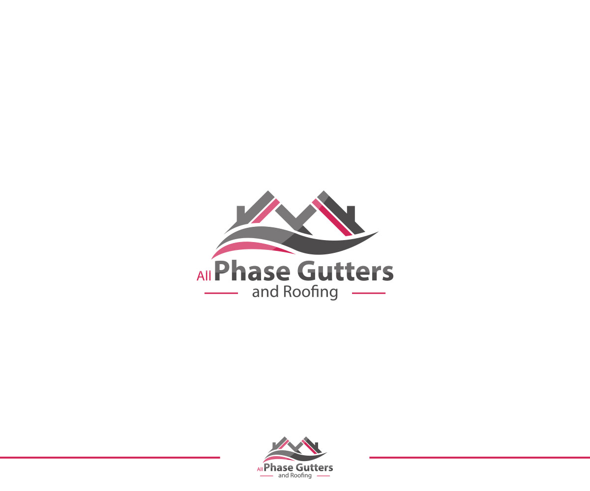 Logo Design by Patrick07 for All Phase Gutters & Roofing | Design #9459537