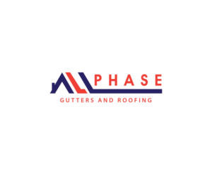 Logo Design by Omee63 for All Phase Gutters & Roofing | Design: #9472578