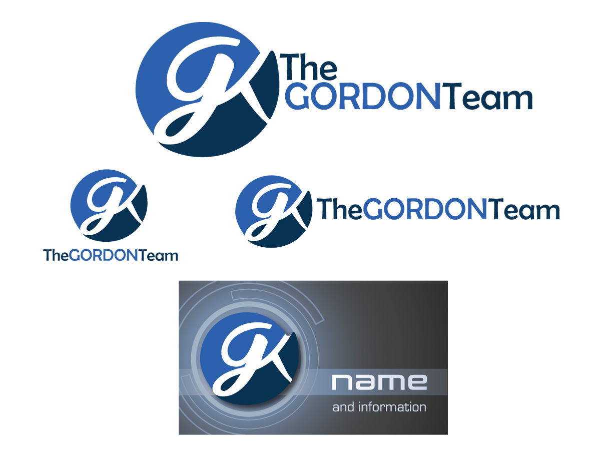 Logo Design by Soula Vetter for The Gordon Team c/o RE/MAX Realty Affiliates | Design #2098197
