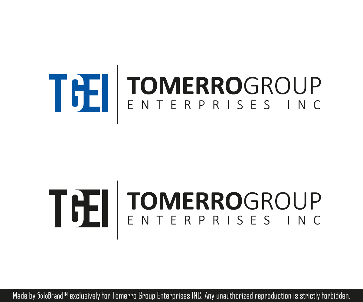 Logo-Design von Solo Brand für Tomerrogroup | Design: #9838426