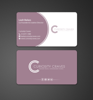 Business Card Design by chandrayaan.creative