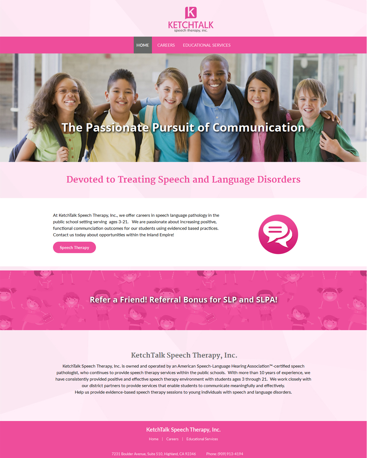 Logo Design by graphicssquare for KetchTalk Speech Therapy, Inc. | Design #9474981