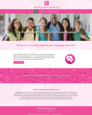Design de Logo par graphicssquare pour KetchTalk Speech Therapy, Inc. | Design : #9498206