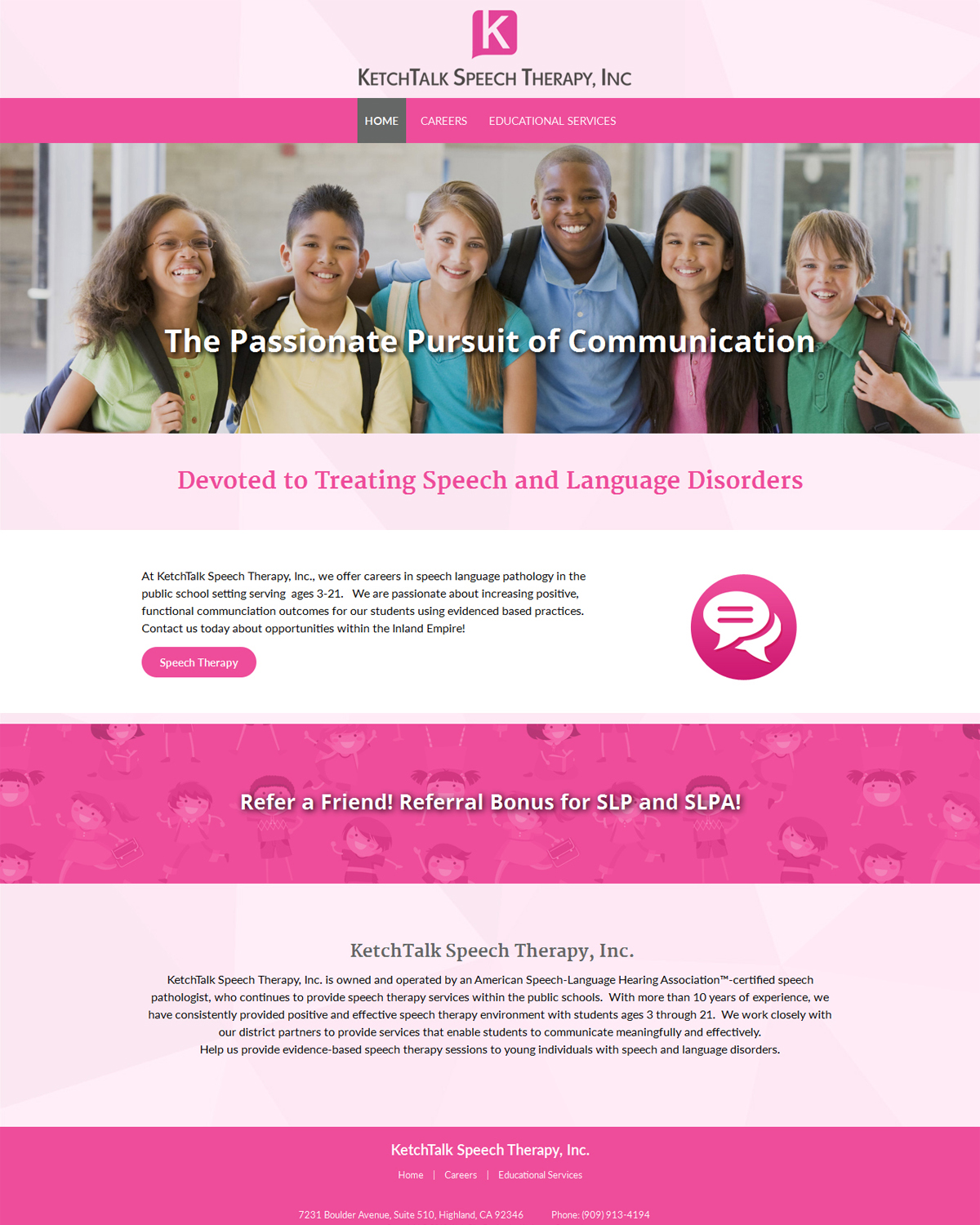 Logo Design by graphicssquare for KetchTalk Speech Therapy, Inc. | Design #9498207