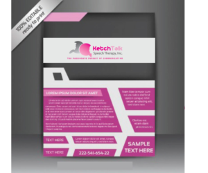 Design de Logo par Aeidan pour KetchTalk Speech Therapy, Inc. | Design : #9493197
