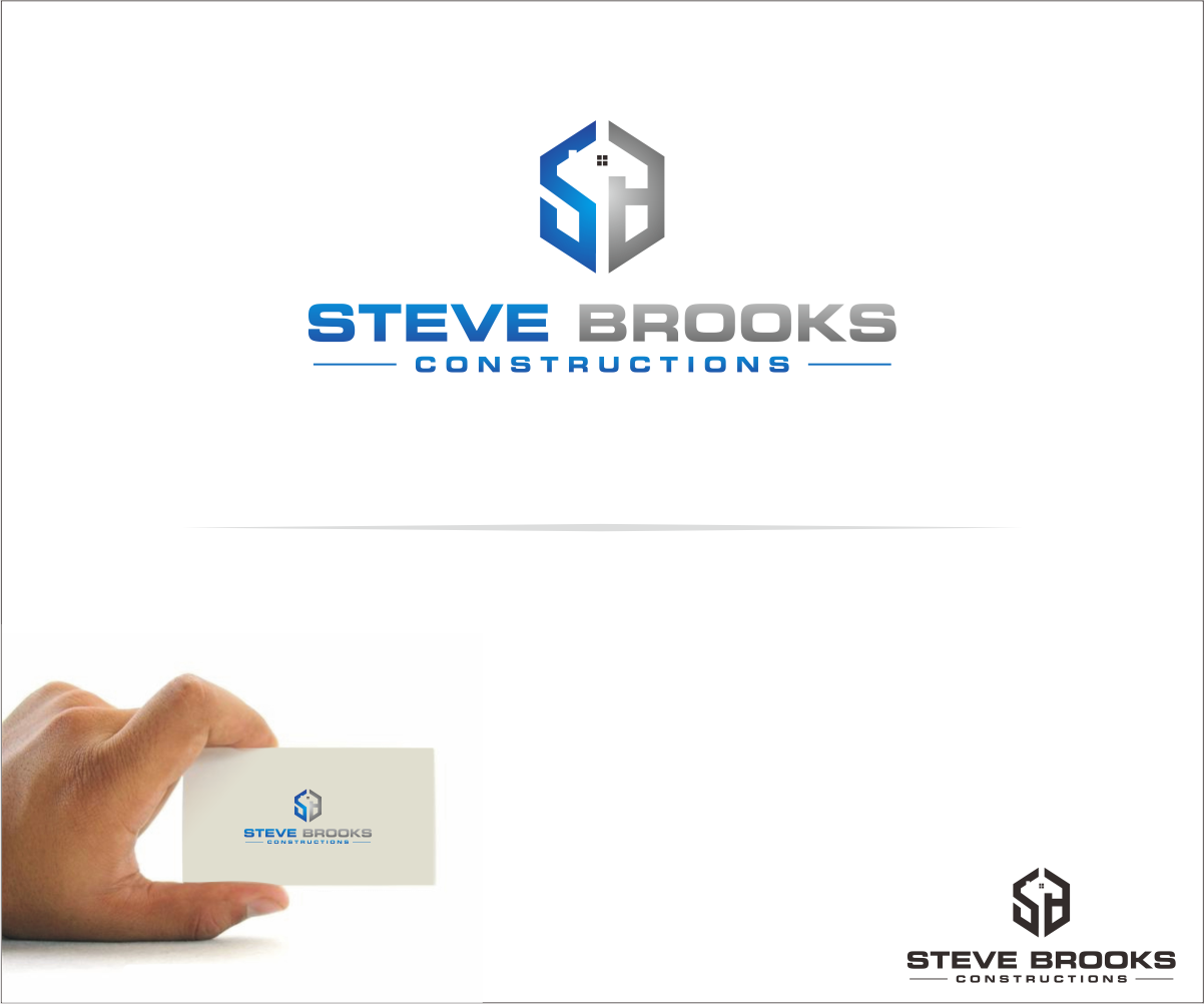 Logo Design by haszart for Steve Brooks Constructions | Design #9460236