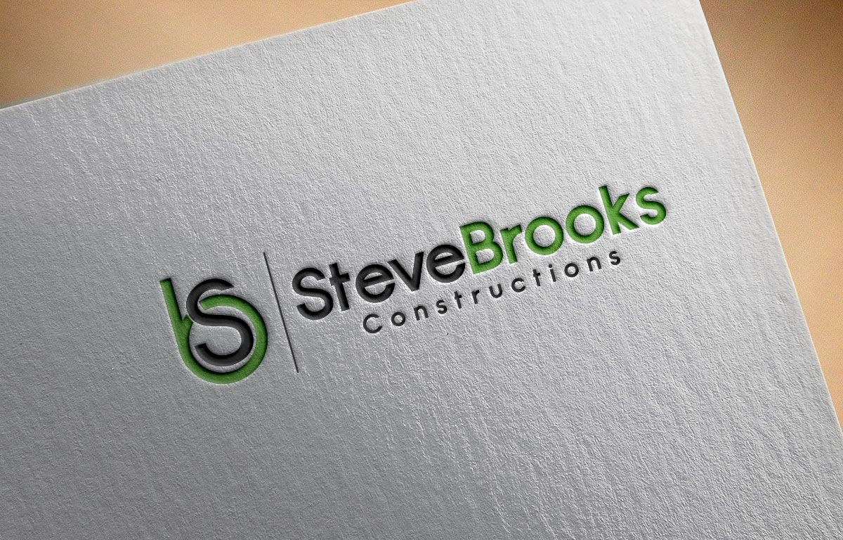 Logo Design by Atec for Steve Brooks Constructions | Design #9463227
