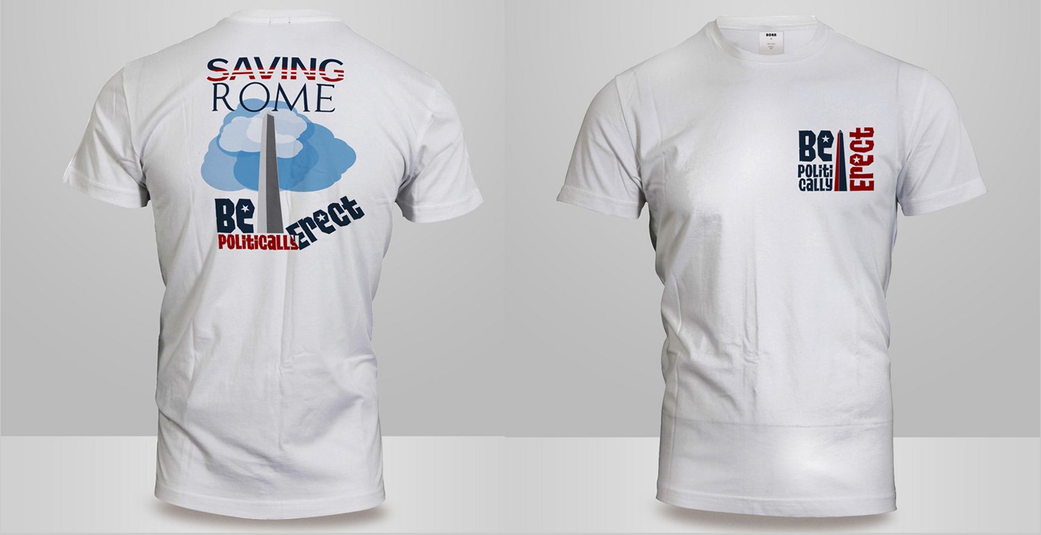 T-shirt Design by Kero for Saving Rome | Design #9482227
