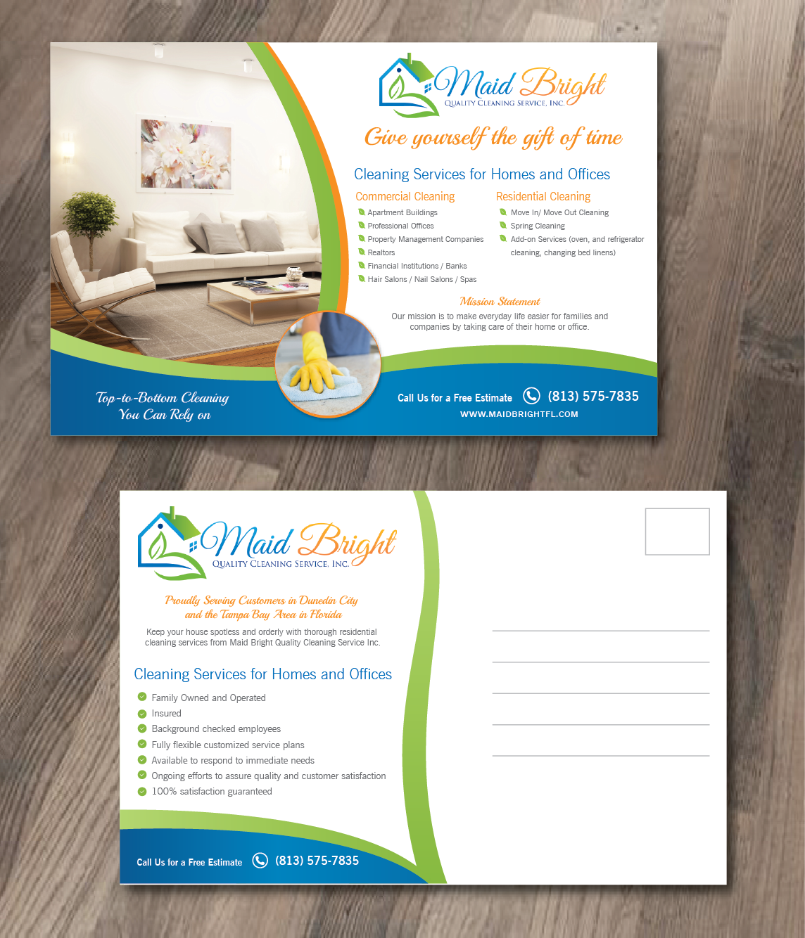 Elegant Playful Business Postcard Design For A Company By