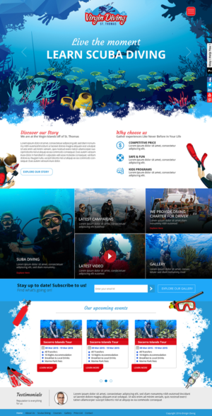 Web Design by Arindam for this project | Design: #9462021