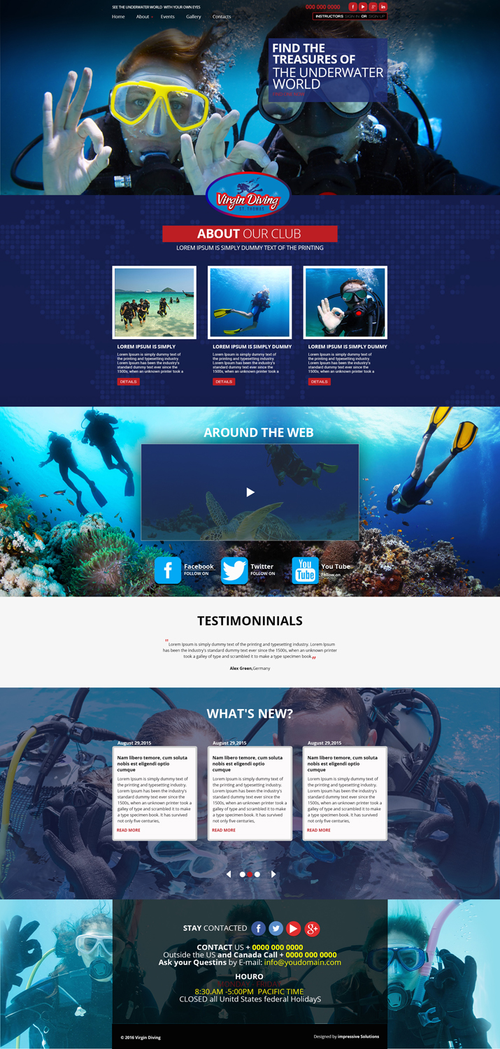 Web Design by Impressive Sol for this project | Design #9502377