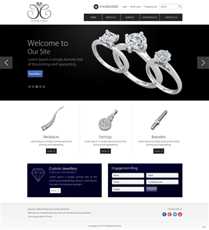 Web Design by pb for this project | Design: #2281289