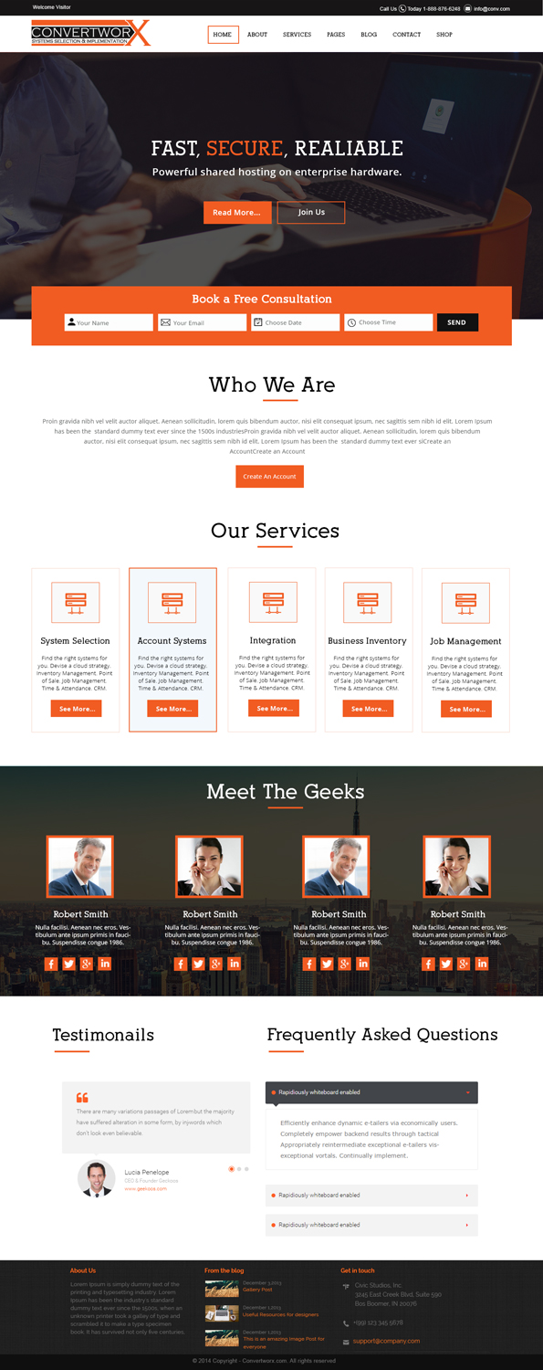 Web Design by webxvision for ConvertworX | Design #9548686