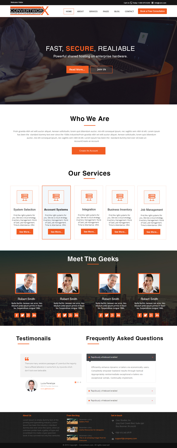 Web Design par webxvision pour ConvertworX | Design #9558417