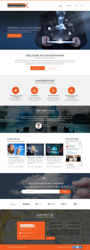 Diseño Web por pb para ConvertworX | Diseño: #9467143