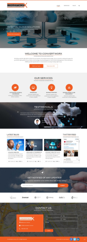 Diseño Web por pb para ConvertworX | Diseño: #9467145