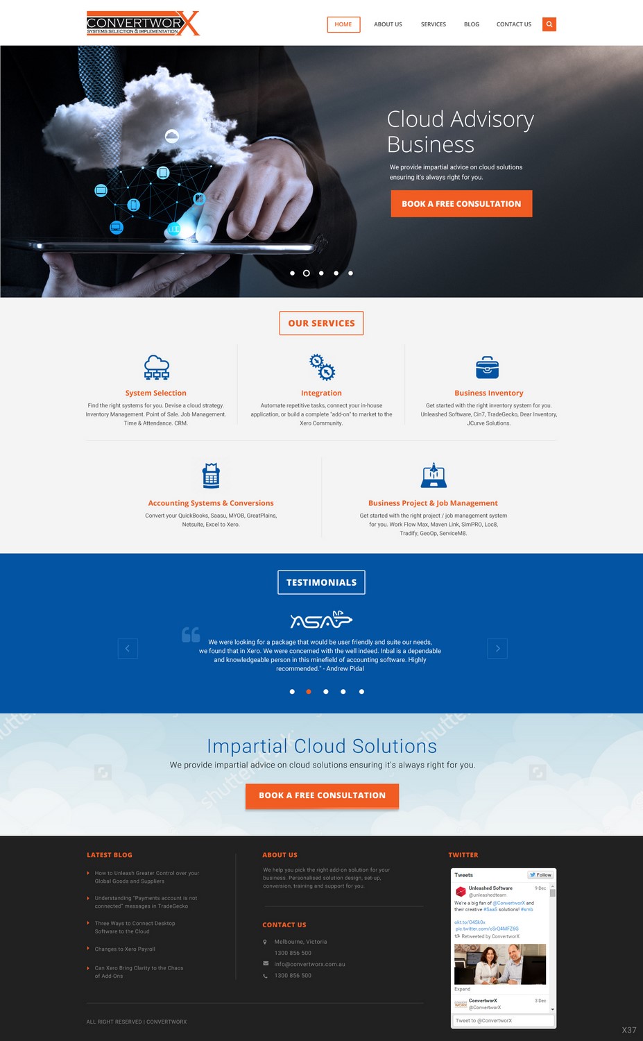 Web Design by pb for ConvertworX | Design #9471670