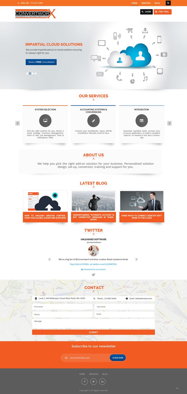 Web Design by pb for ConvertworX | Design #9480792