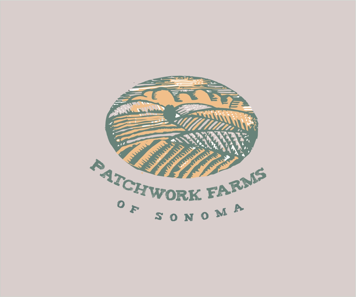 Logo Design by Mandarina for Patchwork Farms of Sonoma | Design #9537108