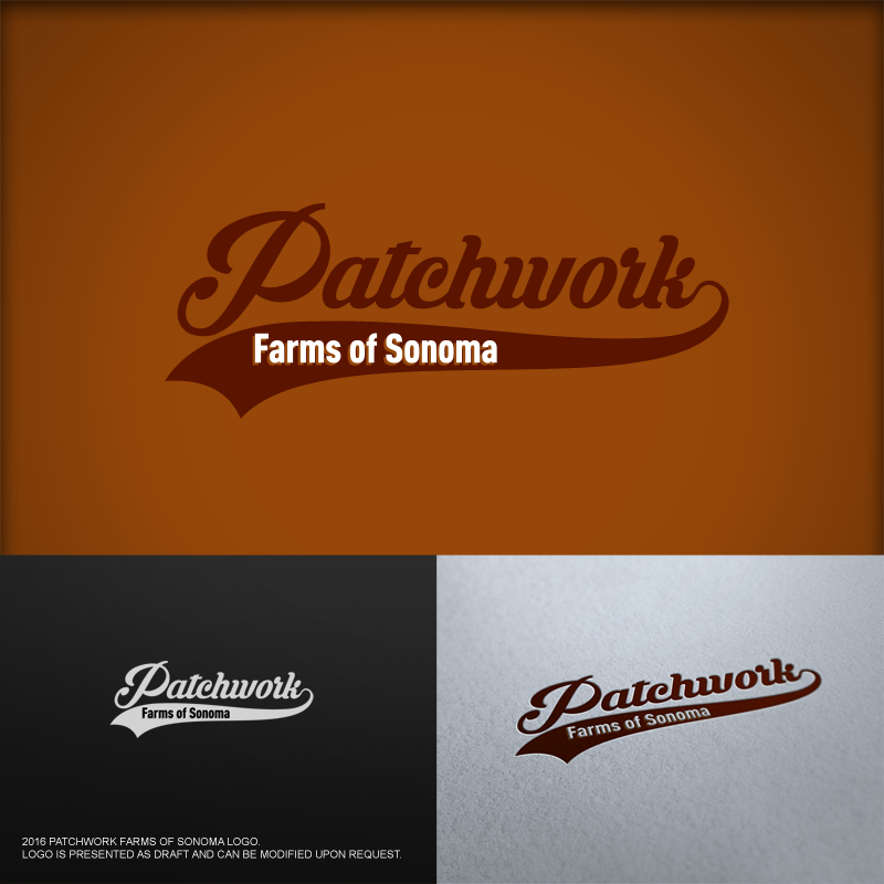 Logo Design by carlomagno for Patchwork Farms of Sonoma | Design #9523137