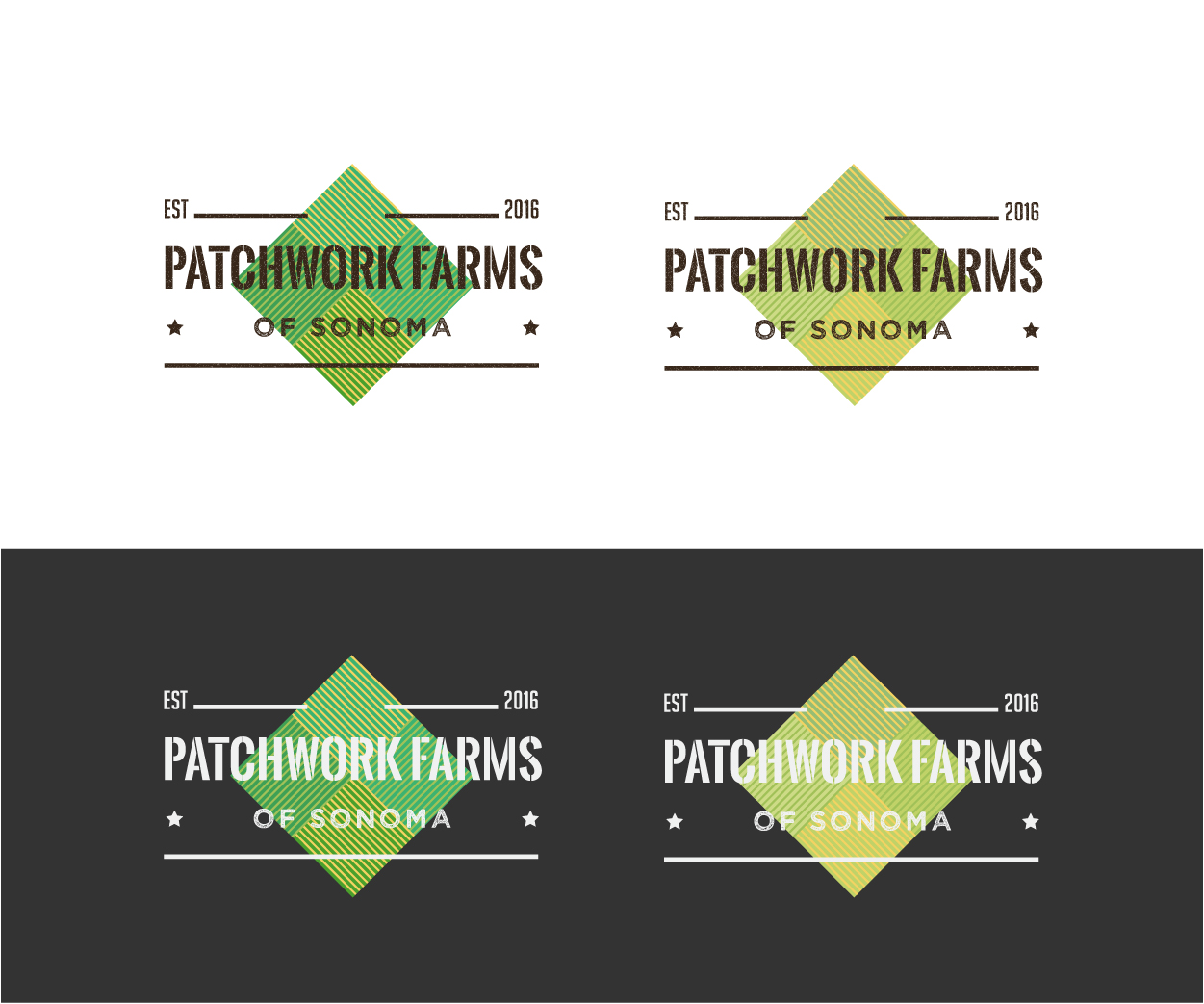 Logo Design by ALCD for Patchwork Farms of Sonoma | Design #9556449
